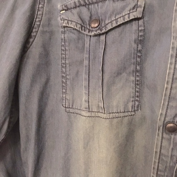 Men’s BUFFALO Denim Shirt Medium - Picture 4 of 9